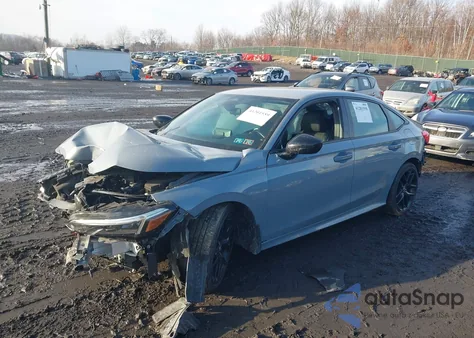 2023 Honda Civic Sport z USA, uszkodzony, nr VIN 2HGFE2F59PH557409